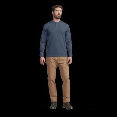 Foothills Long Sleeve Henley Shirt
