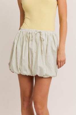 Stay In Touch Bubble Hem Skirt