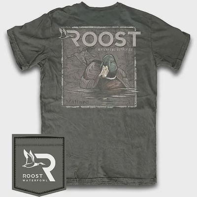 Roost Mallard Stamp Short Sleeve Tee