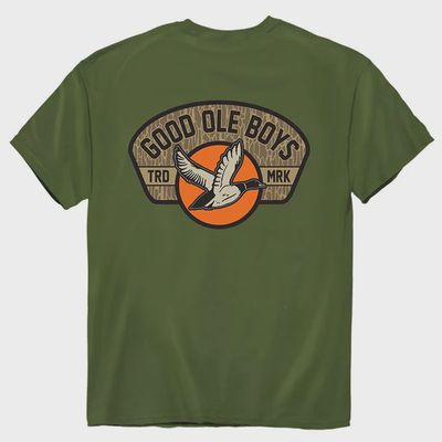 Mallard Camo Patch Short Sleeve Tee