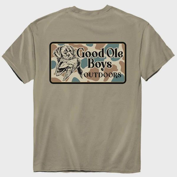 Lab Duck Camo Patch Short Sleeve Tee