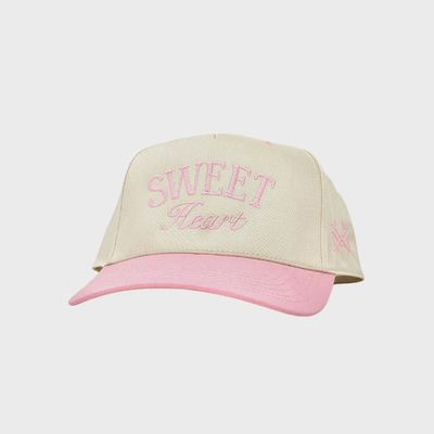 Sweet Heart Trucker Hat - Pink/Natural
