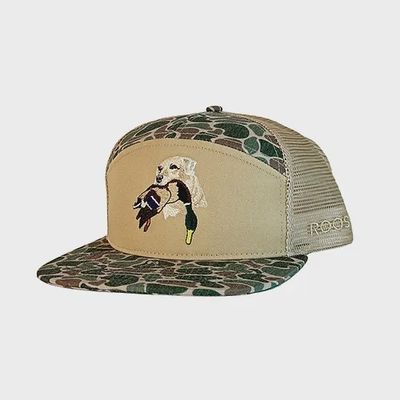Roost Camo 7 Panel Lab W / Duck Hat