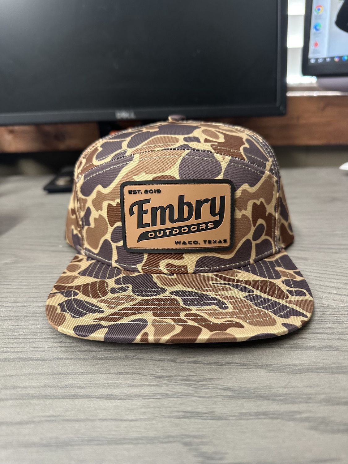 Duck Camo 6 Panel Youth Hat