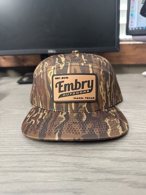 Brown Ranch Camo 6 Panel Youth Hat