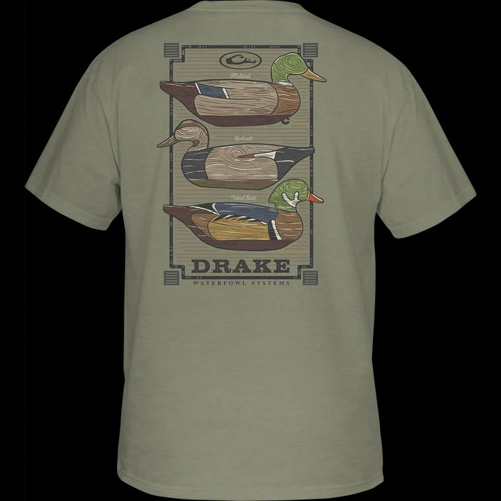 Vintage Decoy Stack Short Sleeve Tshirt
