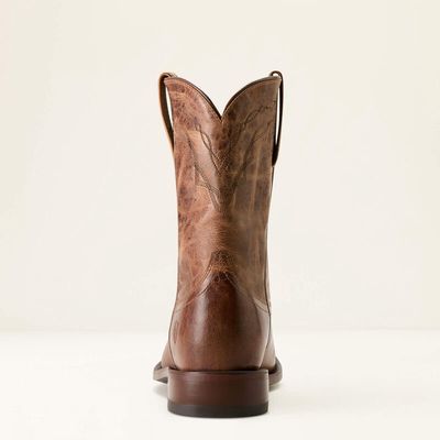 Downtown Western Boot - Bone