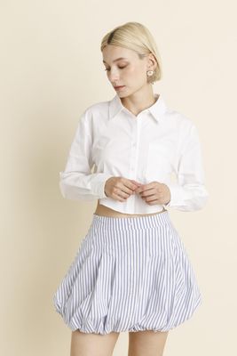 At Last Bubble Mini Skirt