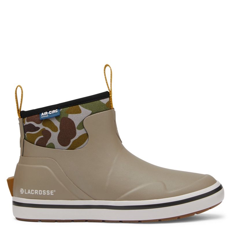 Women&#39;s Alpha Deck Boot - 6&quot; Timber Wolf/Camo