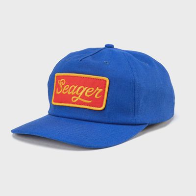 Uncle Bill Hemp Snapback Hat - Blue
