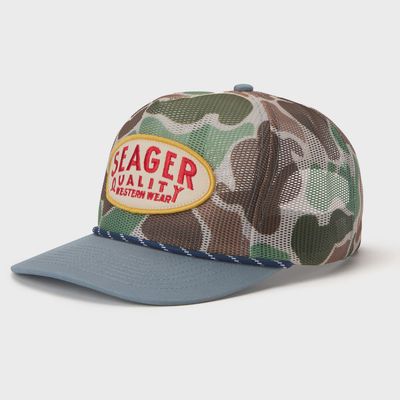 Old Town All Mesh Snapback Hat - Camo