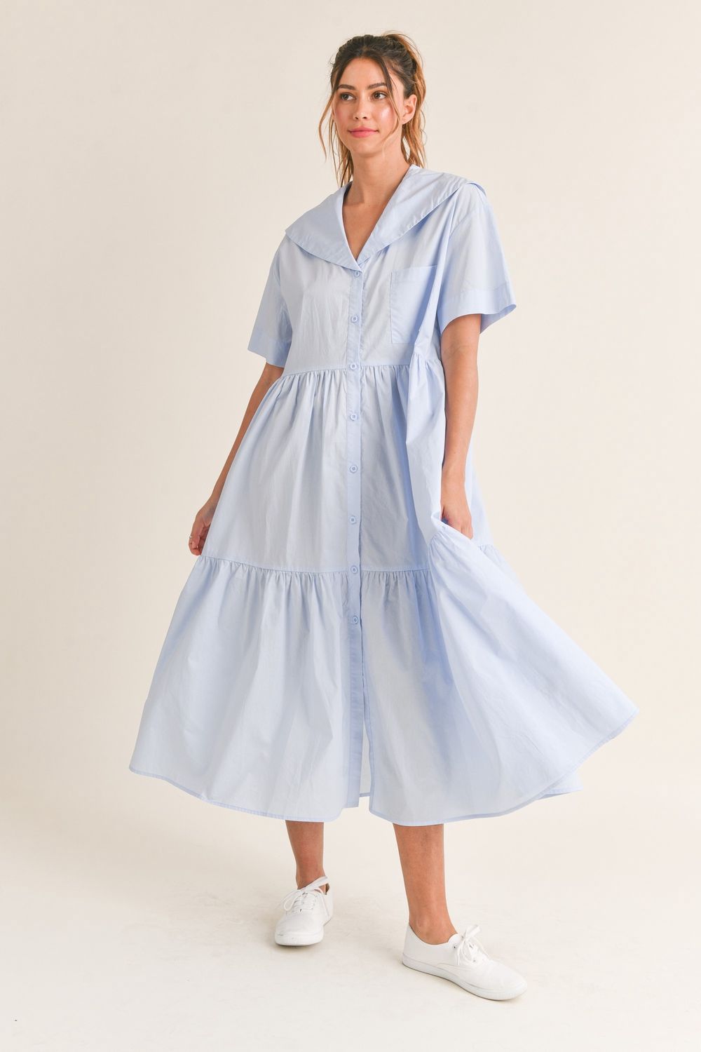 On The Books SS Midi Dress