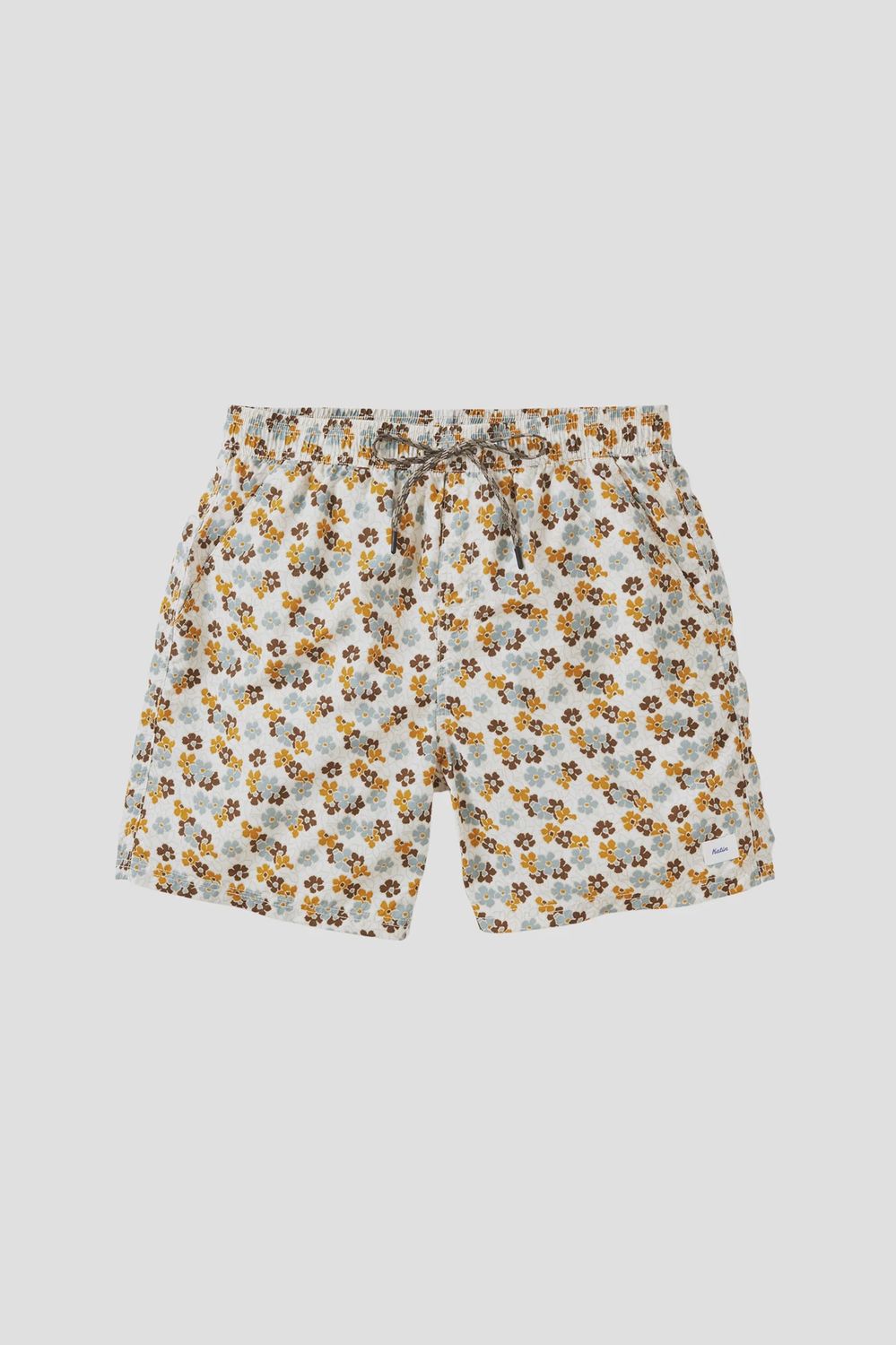 Fields Volley Swim Shorts, Color: Vintage Khaki, Size: MED