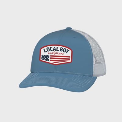 Youth Flag Badge Trucker
