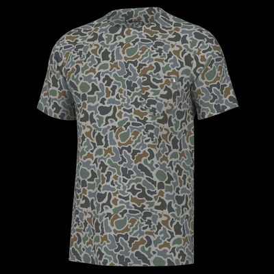 Heather Blend Short Sleeve Crew Shirt