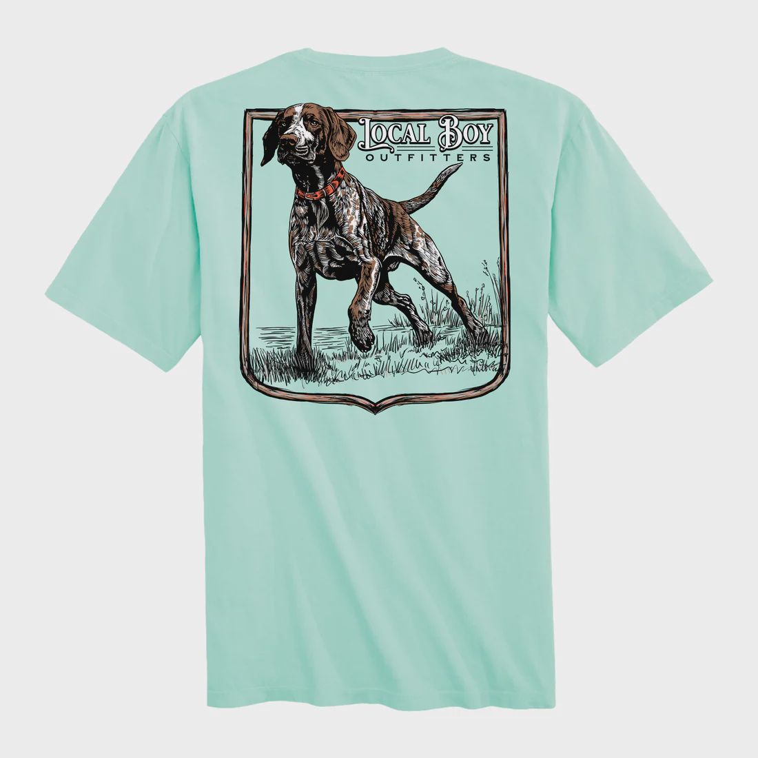 GSP Hunt Short Sleeve Tee, Color: ISR - Island Reef, Size: SML