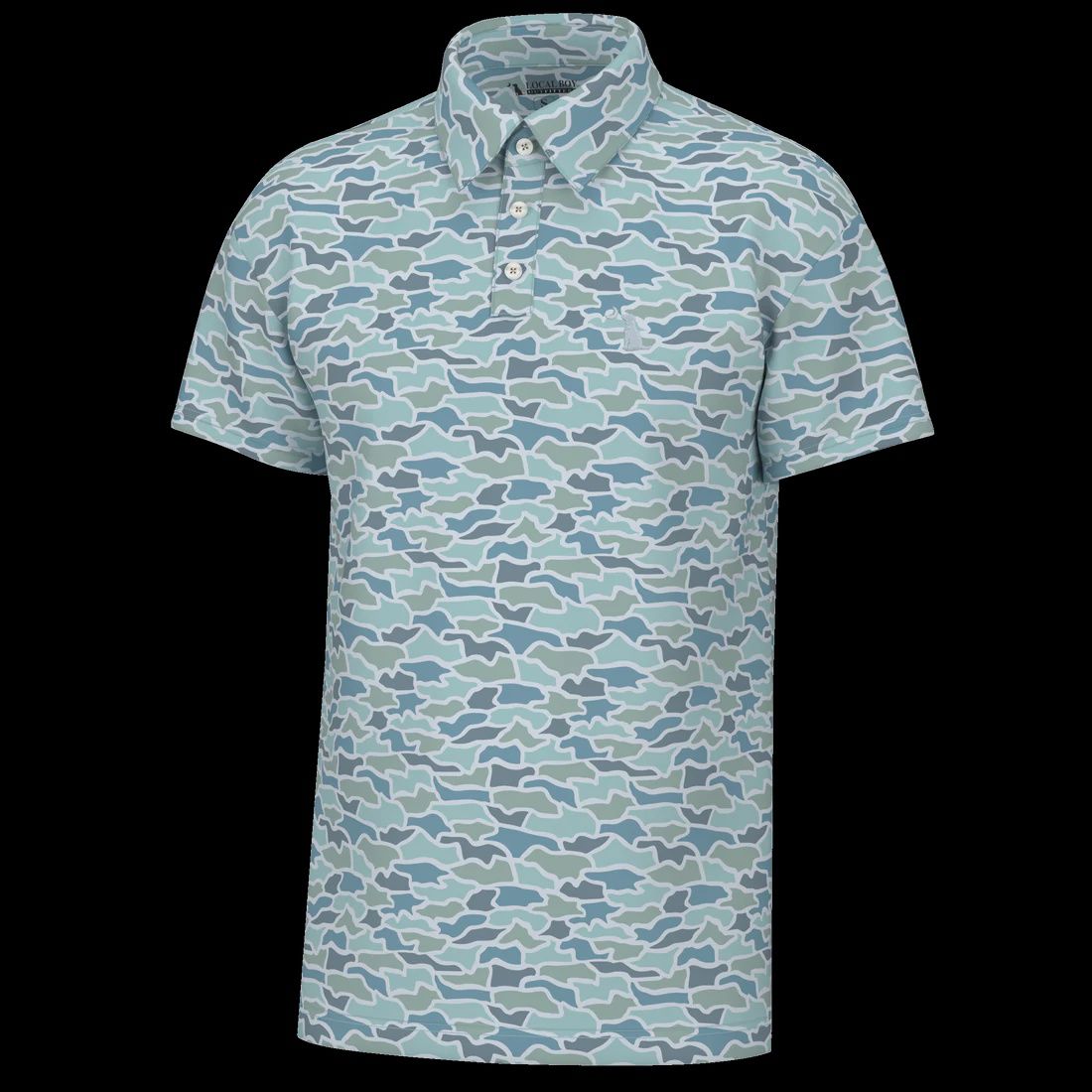 Dirty Myrtle Polo - Cool Oak Camo