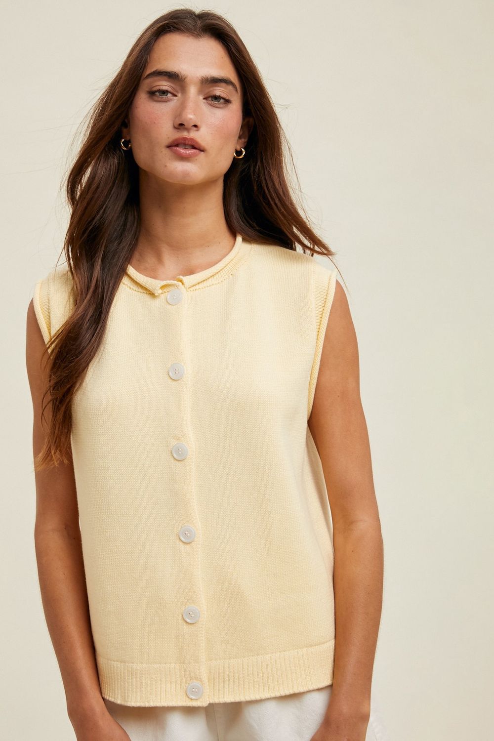 Kindness Is Key Vest, Color: Daisy, Size: SML