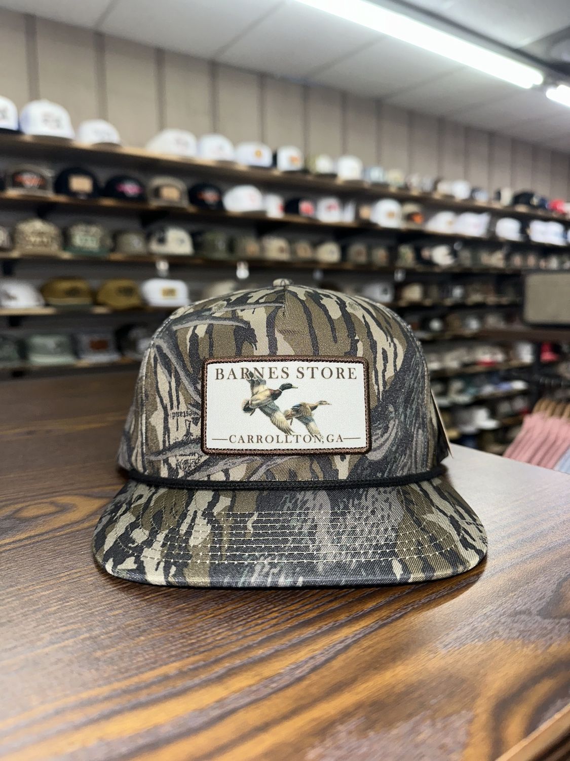 Flying Ducks Patch Rope Hat - Mossy Oak Treestand