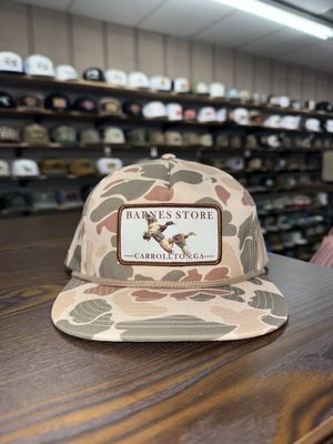 Flying Ducks Patch Rope Hat - Harvest Duck Camo