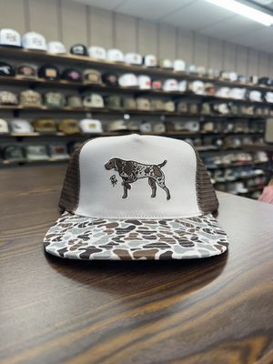 Pointer High Pro Hat - Camo/Grey