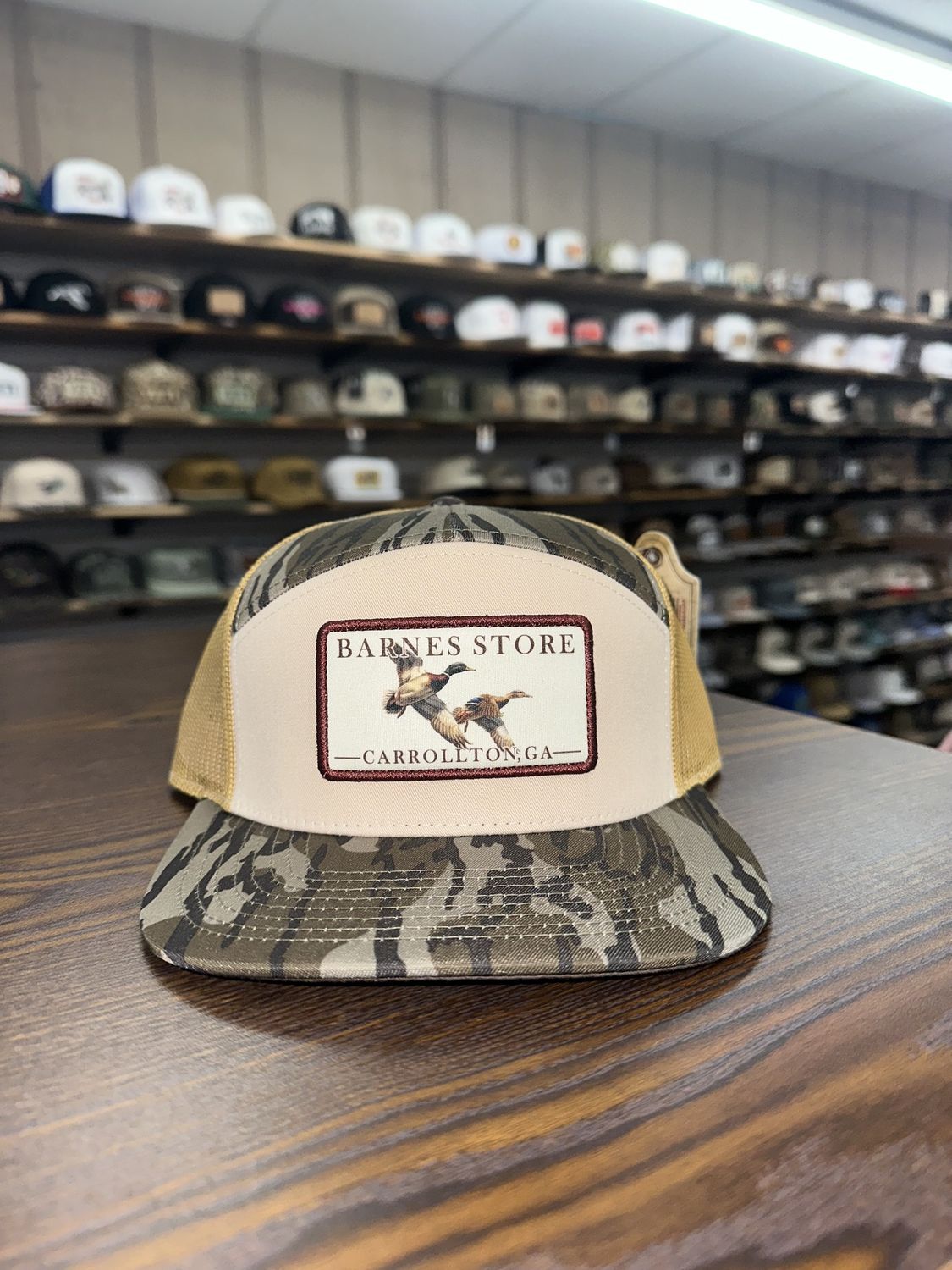 Flying Ducks 7-Panel Hat - Bottomland