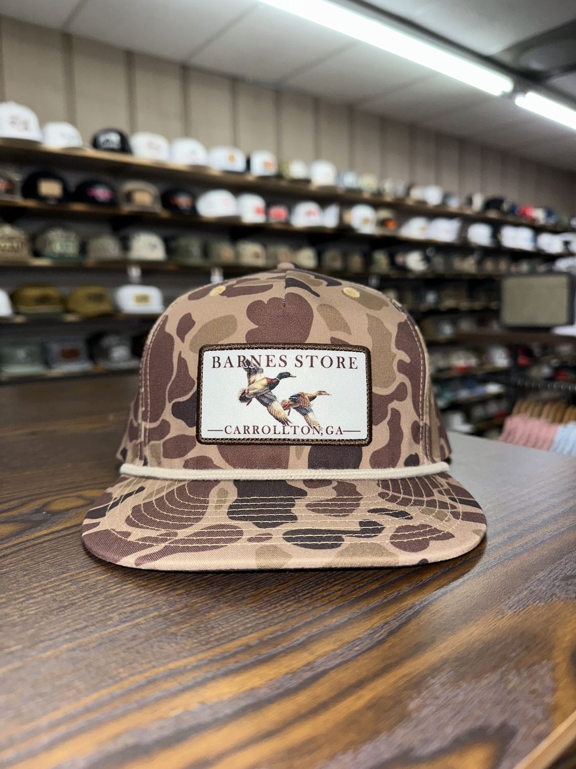 Flying Ducks Rope Hat - Duck Camo