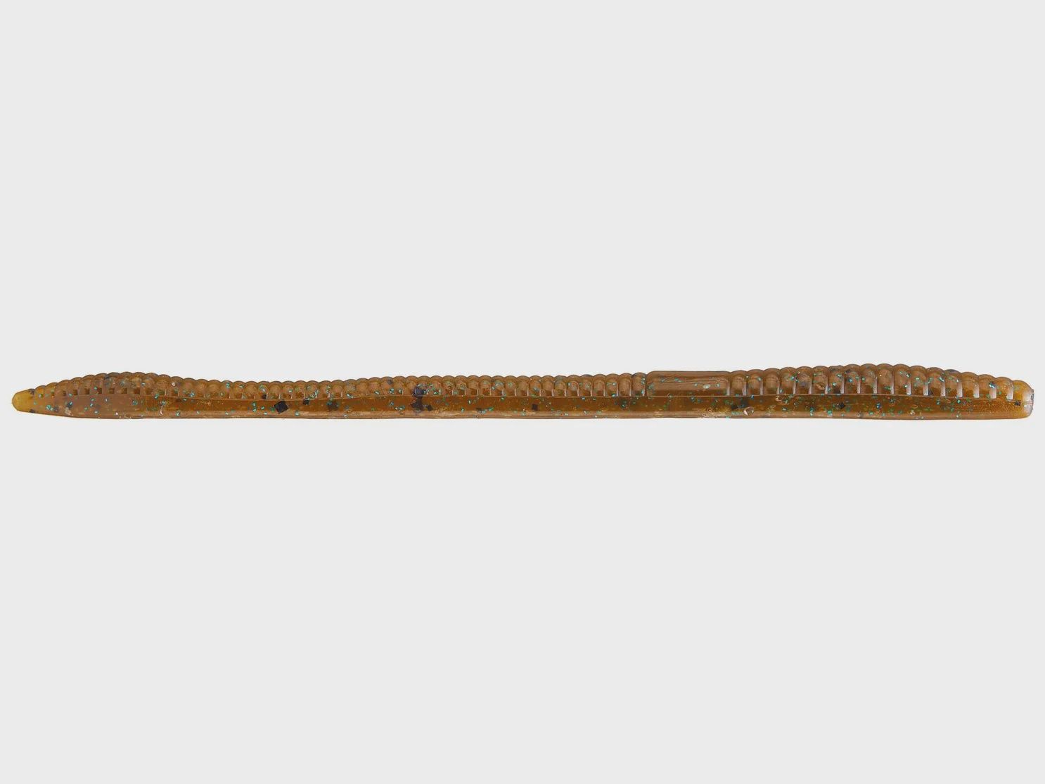Zoom Trick 6.5in Worm, Color: Green Pumpkin Blue