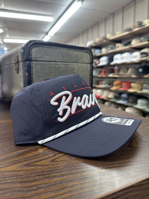 Atlanta Braves Navy Condor 47 Hitch Hat