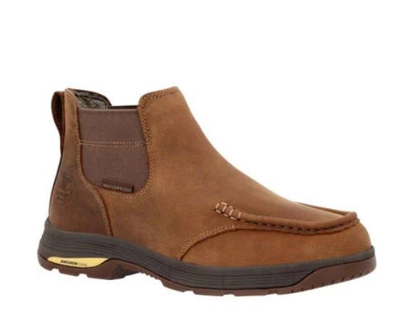 Athens Superlyte Waterproof Moc-Toe Chelsea Boot, Size: 8, Width: M
