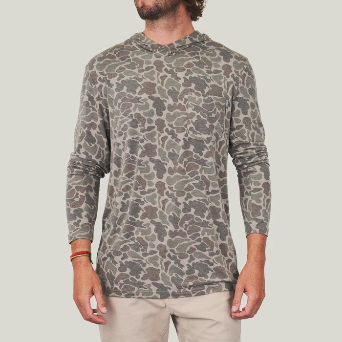 Buxton Tech Hoodie, Color: DGMC-Dark Green Mallard Camo, Size: SML