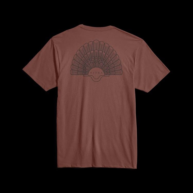 Fan Short Sleeve Tee - Red Clay