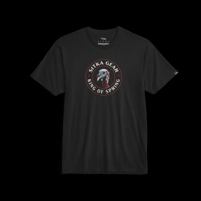 King of Spring Tee Sitka - Black