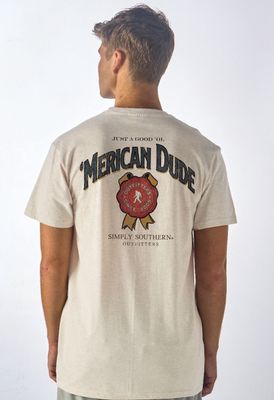 Men&#39;s Label Short Sleeve T-Shirt