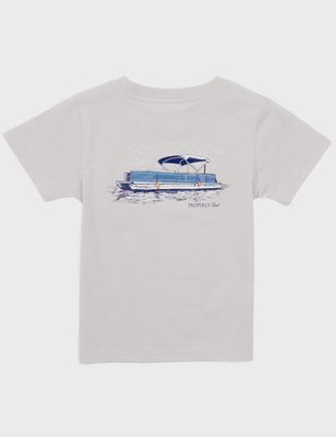 Party Barge Short Sleeve Tee - Ice Grey