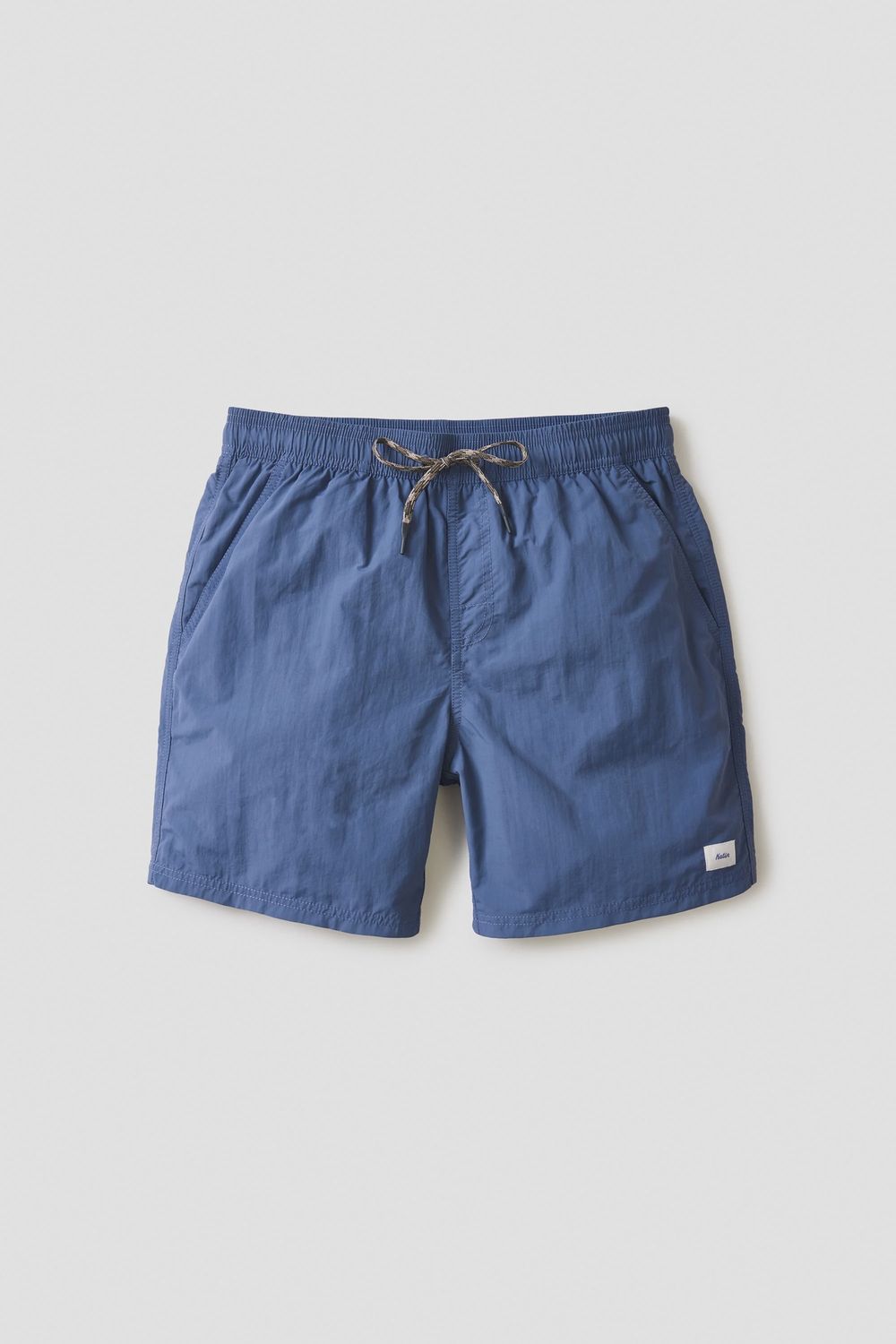Poolside Volley Swim Shorts, Color: Washed Blue, Size: MED