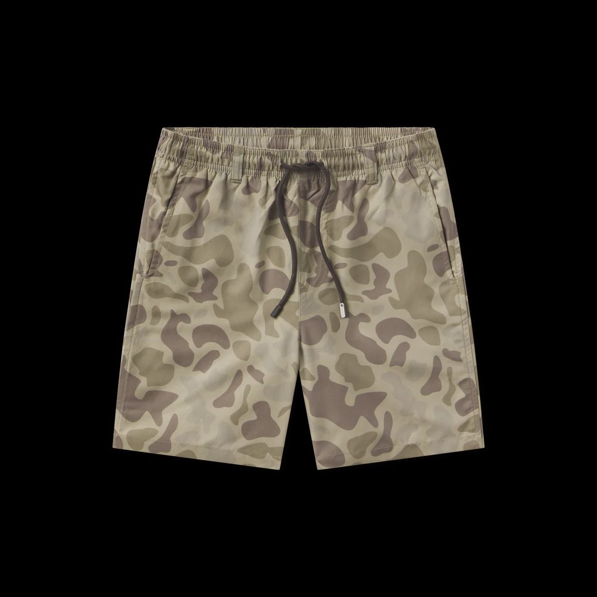La Costa Lined Swim Trunk - Camo - Dark Brown