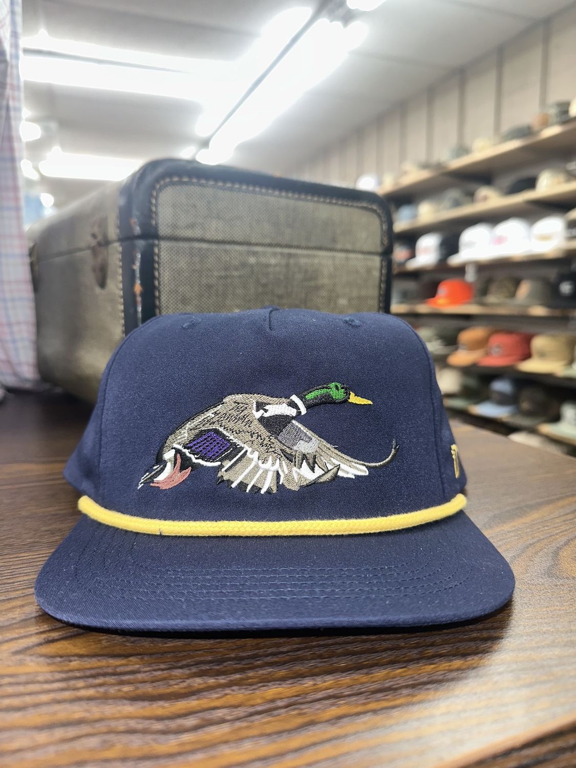 Mallard Rope Hat - Vintage Navy