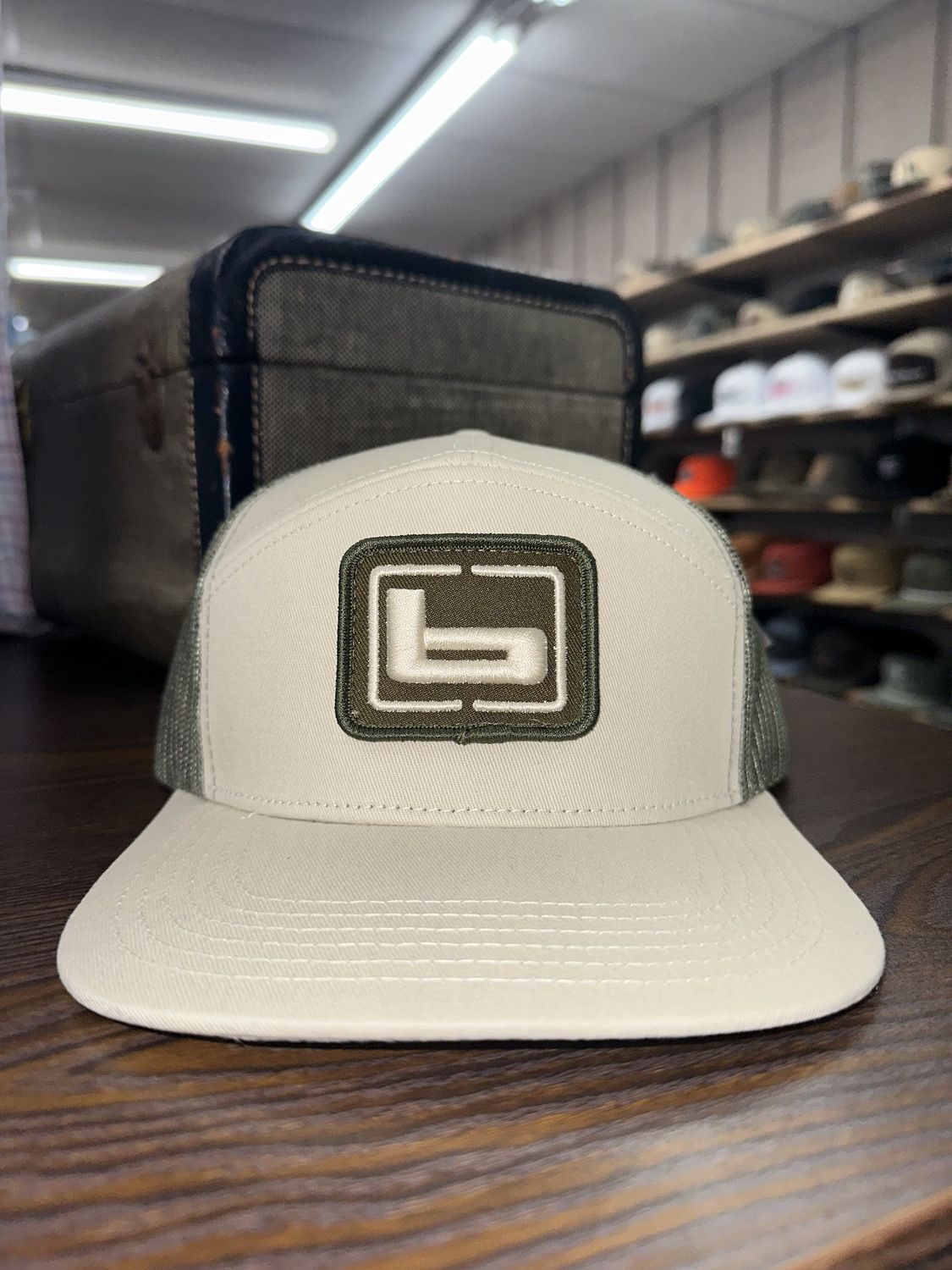 Banded Logo Hat  - Khaki and Gator