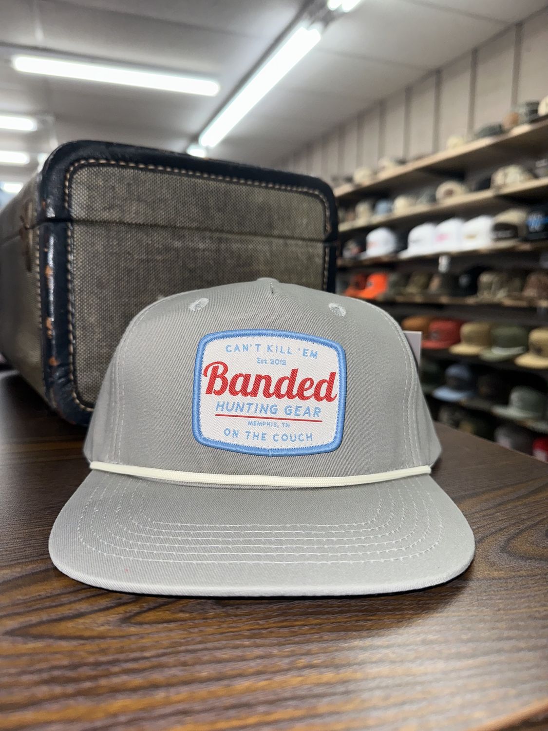 Can&#39;t Kill &#39;Em Rope Hat - Gray