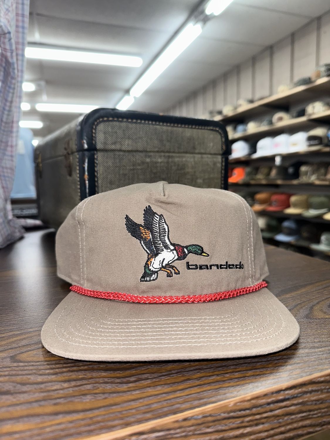Mallard Rope Hat - Warm Grey