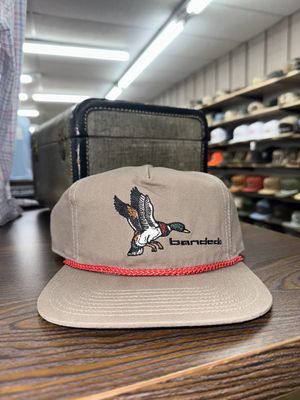 Mallard Rope Hat - Warm Grey