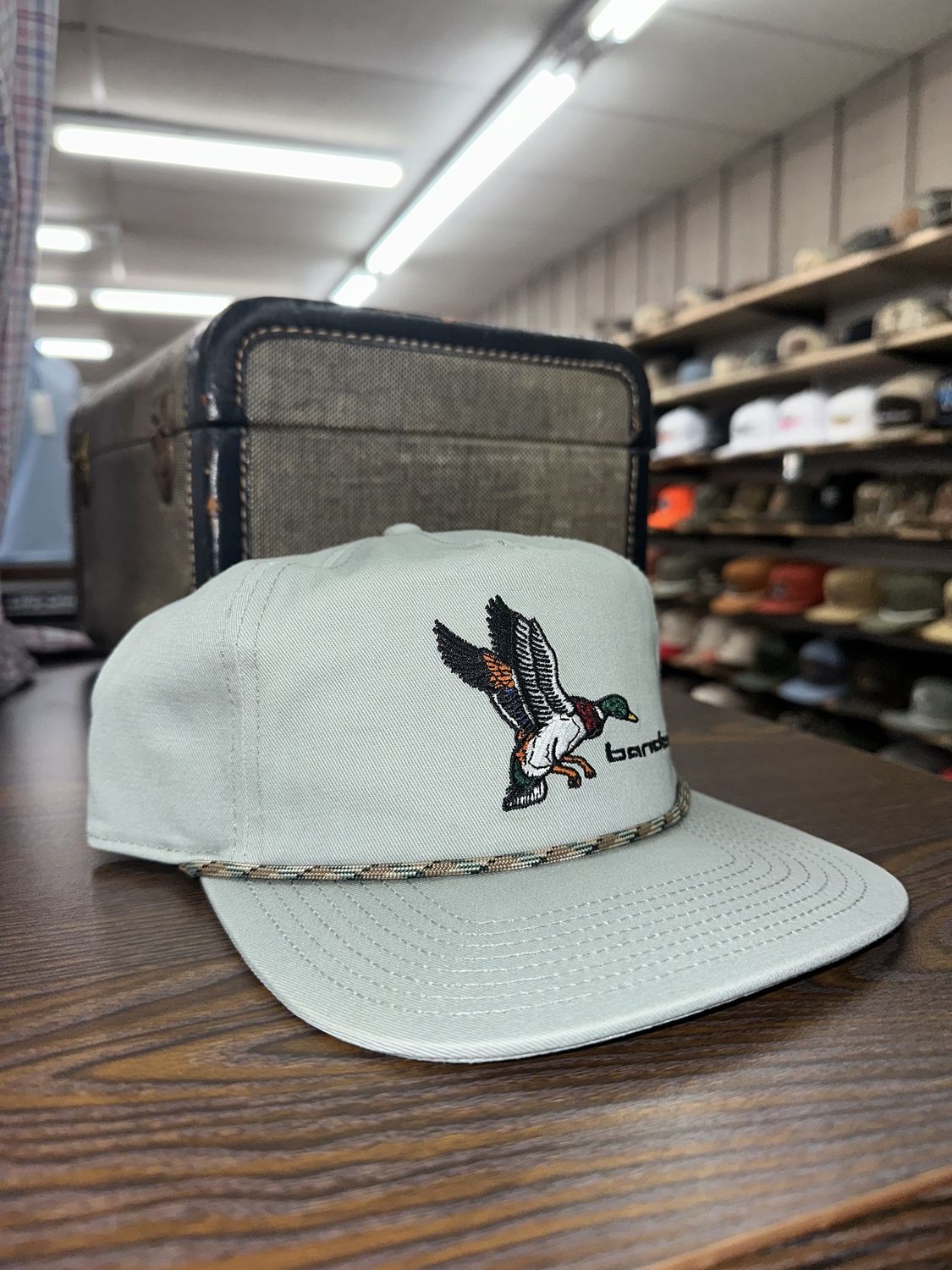 Banded Mallard Hat - Light Blue