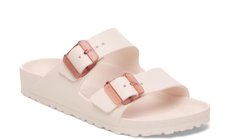 Arizona Stealth Buckle Sandal - Narrow Width - Light Rose