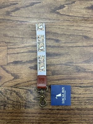 Old School Camo Plate Wrist Lanyard