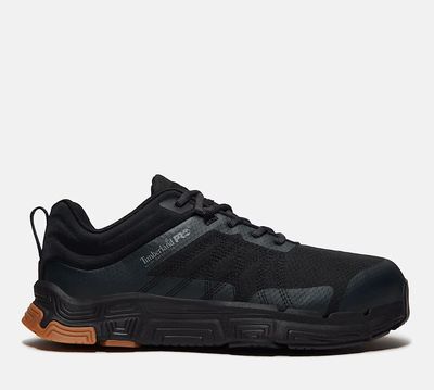 Men&#39;s Timberland PRO XR-1 Dynamic Natural Fit Alloy Toe Work Sneaker - Blackout