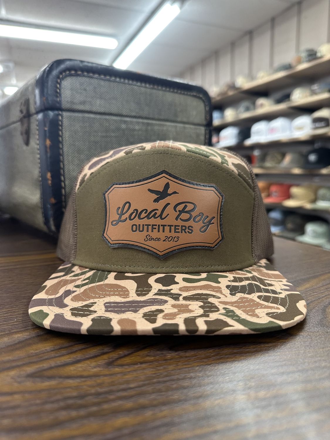 Duck Buckle 7 Panel Hat