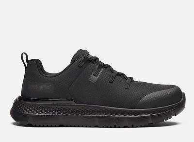 Men&#39;s Intercept Athletic Steel-Toe Black Work Sneaker