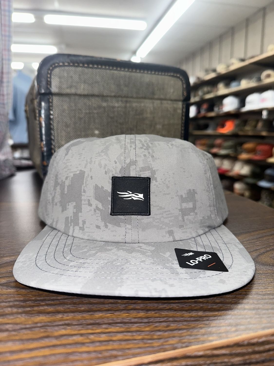 Amphib Packable Hat - Woodsmoke Camo