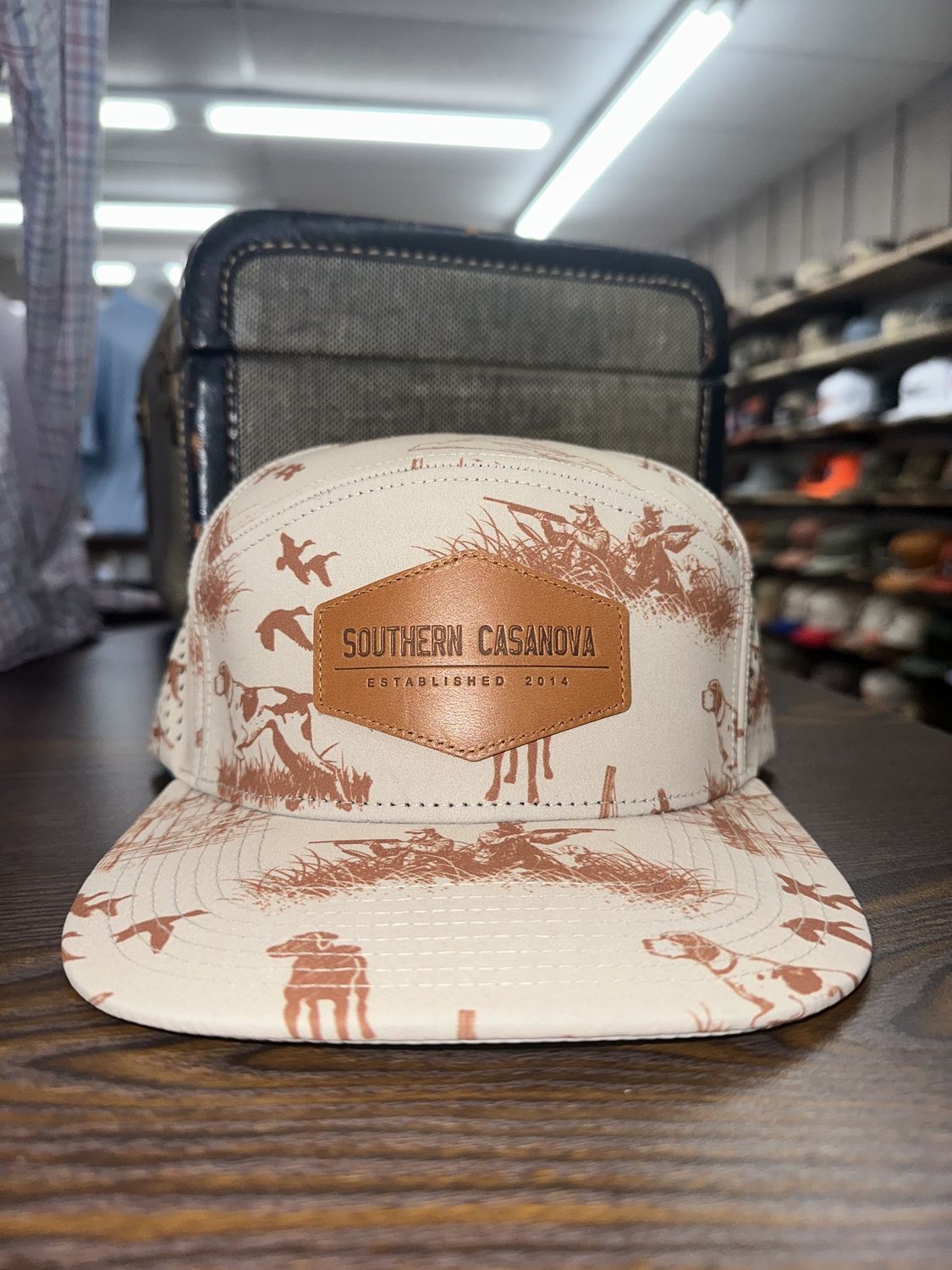 Southern Casanova Hat - Bird Hunt Print